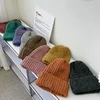Winter Unisex Wool Hat Loose Big Head Circumference Knitted Hats Women's Korean Warm Oversized Skullies Beanies Christmas Gift 3