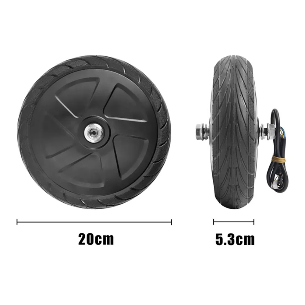 

350W Motor Engine Wheel For Segway -Ninebot ES1 ES2 ES3 Front Driving Wheel Tire Electric Scooter Replacement Parts
