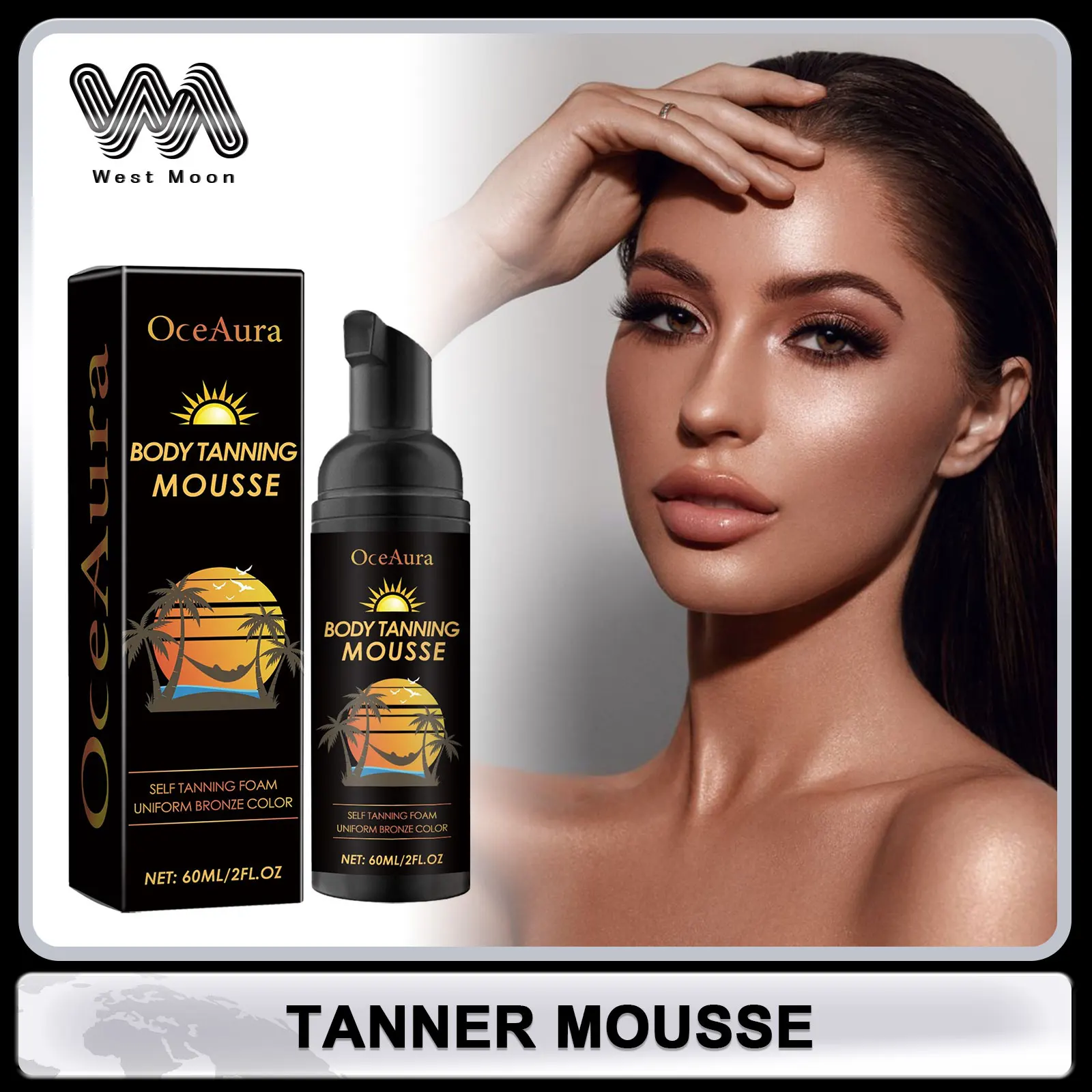 Tanning Spray Sunburn Repairing Dryness Removal Moisturizing Body Refreshing Sunscreen Summer Beach Fake Tan Sunless Self Tanner