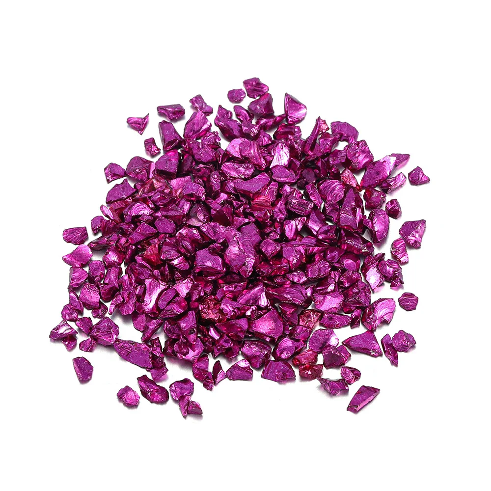 Relleno de resina de piedras de vidrio rotas de 20 g para bricolaje, relleno de epoxi UV de cristal mediano o pequeño, decoración de mesa, molde decorativo para posavasos