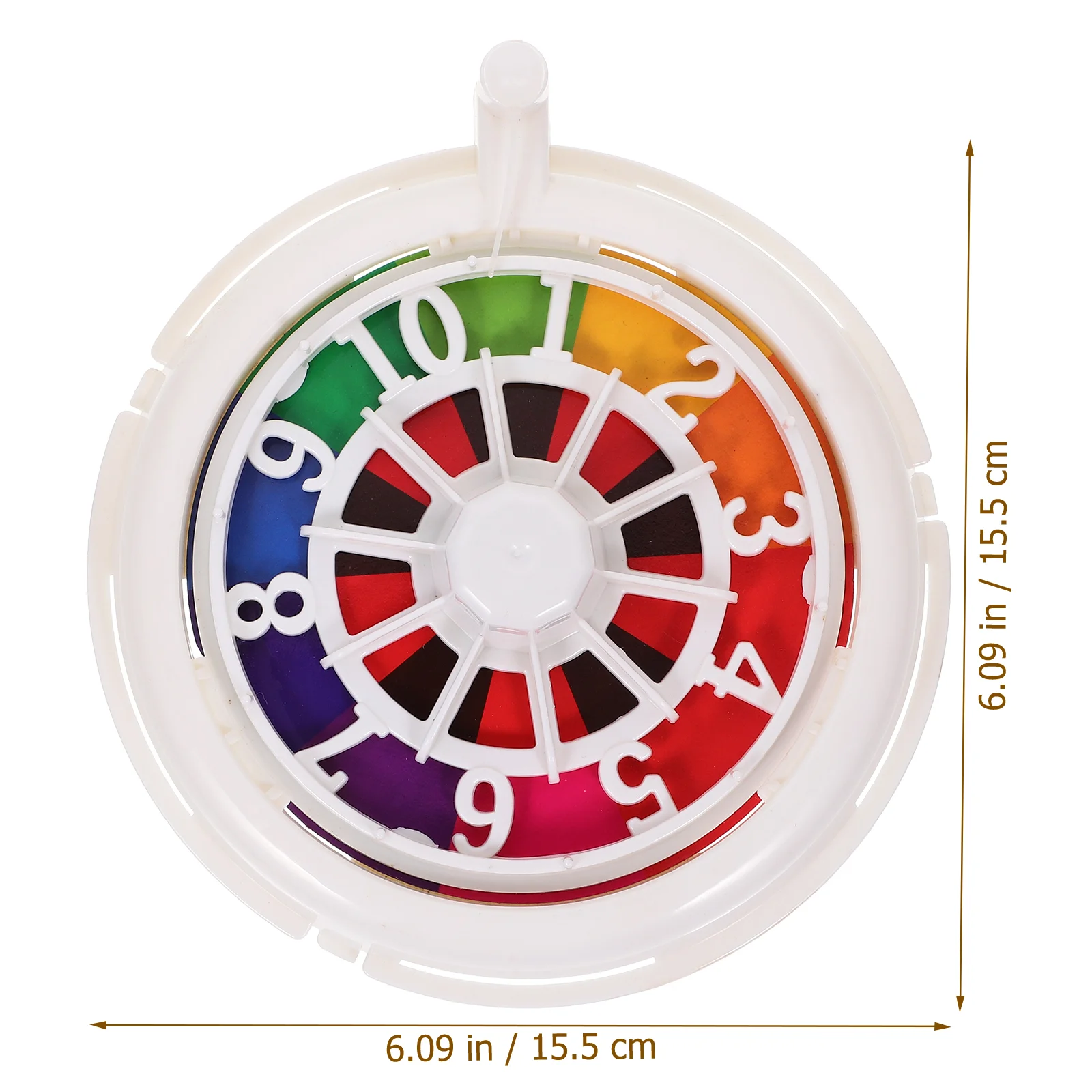 Game Turntable Poker Rotating Wheel Supply Props Festival Plastic Chip Rake Household