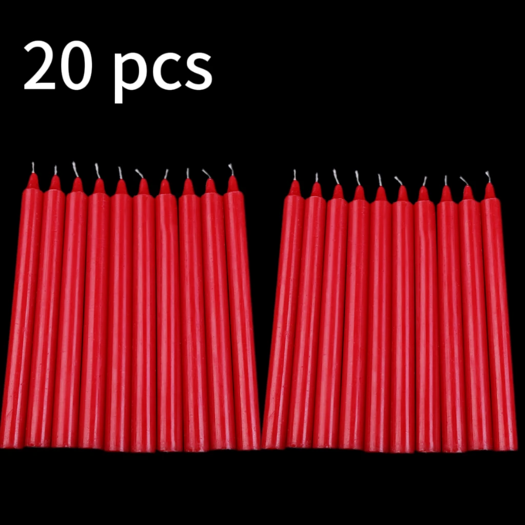 20pcs red