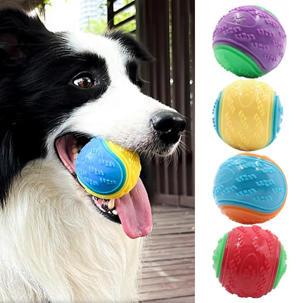 Balle Rebondissante Baseball Couineuse Chien