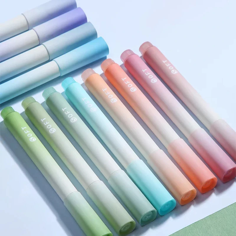 Colored Eye Highlighters with 4mm Wide Tip Suitable for School Student Ledger Marking Drawing Doodling 12 Pcs highlighter marker,highlighter pen,art marker,marker pen