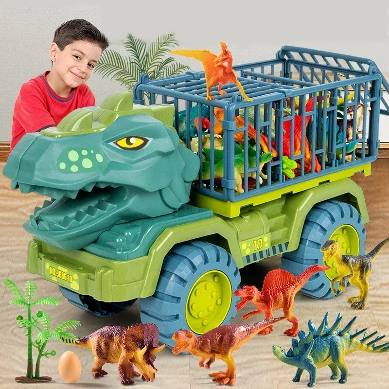 Dinosaur Truck Transport Carrier 2