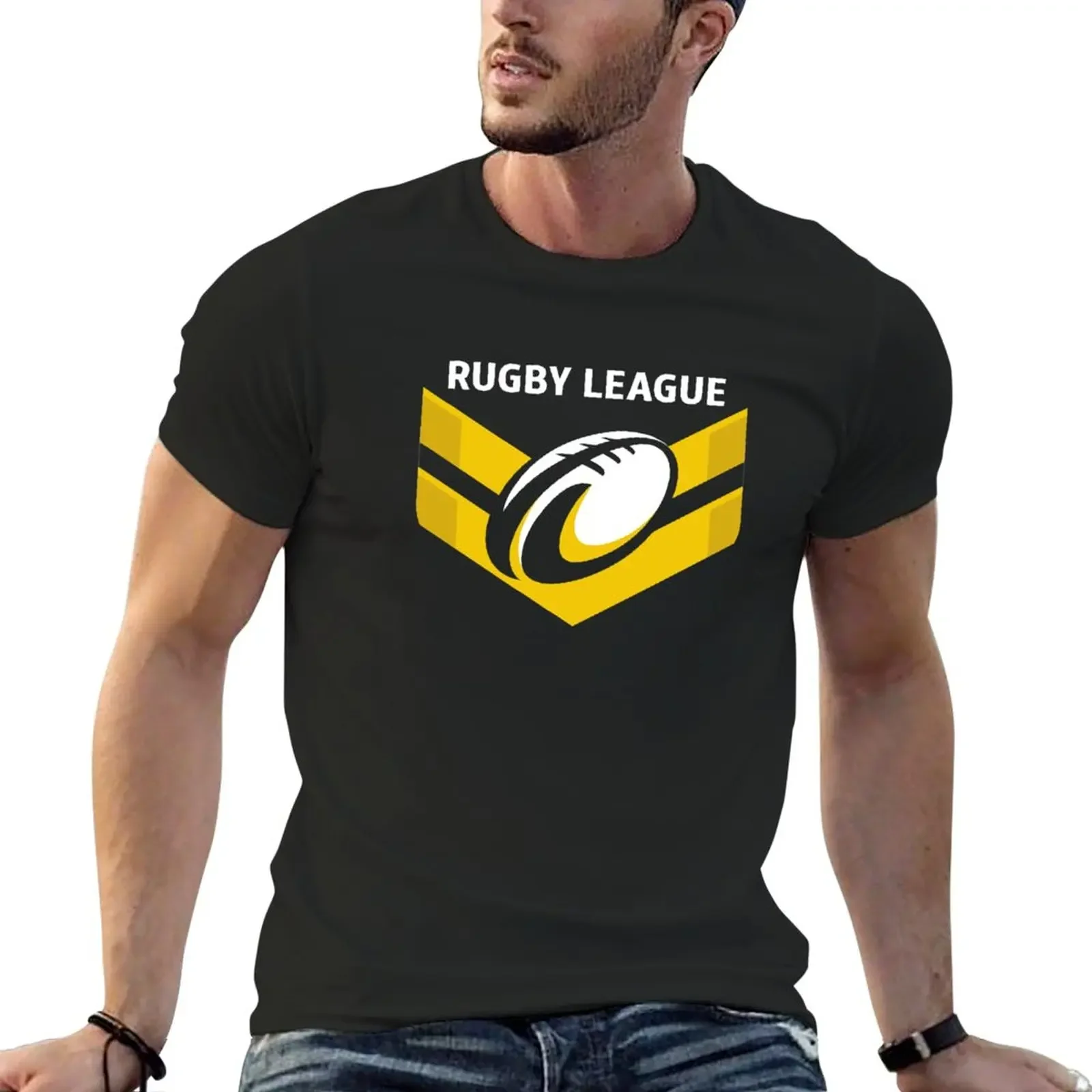

Western Australian Rugby T-Shirt anime clothes summer clothes funnys Short sleeve tee men