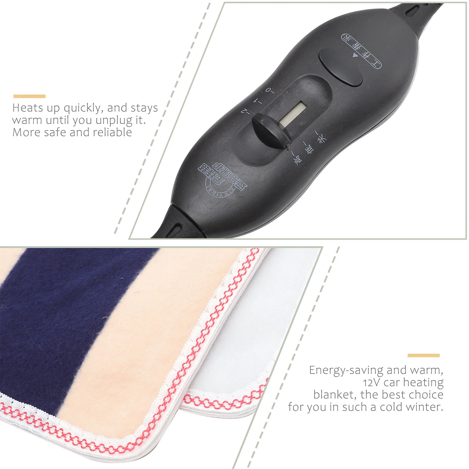 Blanket Electric Car Travelheating Heated 12V Auto Throw Trunk Portable  Cars - AliExpress