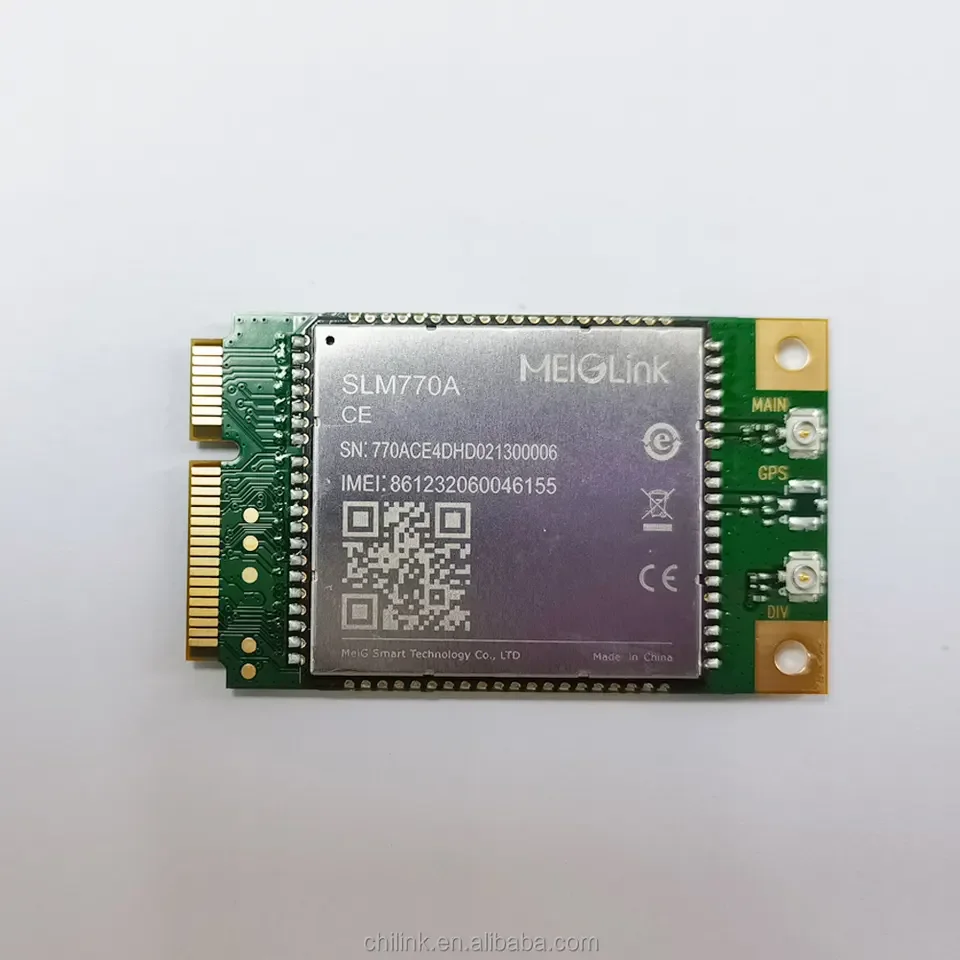 ZLWL SLM770A M2M IoT 4G Lte Cellular Cat 4 GSM Module Support Mini PCIe & LCC Compatible with Frequency Band in Europe Chipset