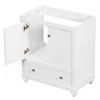 30" Bathroom Vanity with Sink, Combo, Cabinet with Doors and Drawer, Solid Frame and MDF Board, White (Old Sku:JL000006AAK) 4
