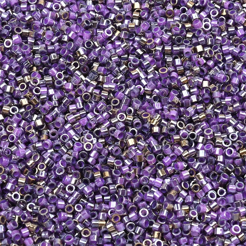 Japanische Glasperlen, 1000 Stück, 2,5 mm, zylindrische Mini-Glasperlen für die Herstellung von Schmuck, Charm-Handbuch, DIY-Schmuckzubehör – Detail 24