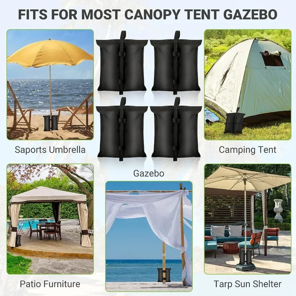 Camping Tent Accessories Garden Gazebo Foot Weights Sand Bag