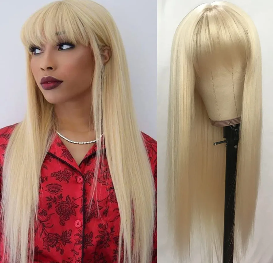 

Women's Fashion Full Straight Long Wig Synthentic hair With Bangs 15 Colors Cos Cospaly fancy dress party