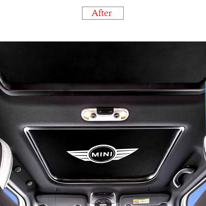 2x For MINI Cooper R54 R55 R56 R60 F55 F56 Sunroof Sun Shade Foldable
