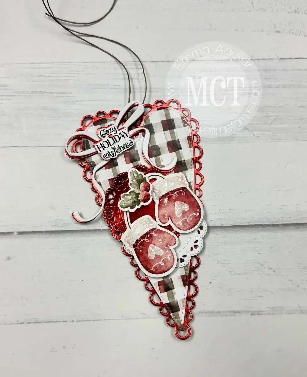 Weihnachten 2025, Schneeflocke, Geschenkbox, Schleife, Metall-Stanzformen, transparente Stempel für DIY-Herstellung, Karte, Sammelalbum, Basteln, Vorlage, Dekoration – Detail 7