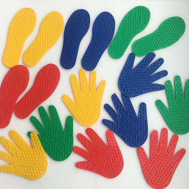 4Pair Hand And Feet Coordination Game Sensory Integration Training Equipment Crawling Jump Activity Toy For Kids Spiele Kinder 5