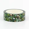 NEW 1PC 10M Decor Forest Leaves Mushrooms and Ferns Washi Tape for Scrapbooking Craft   Masking Tape Cute Journal Stationery 2