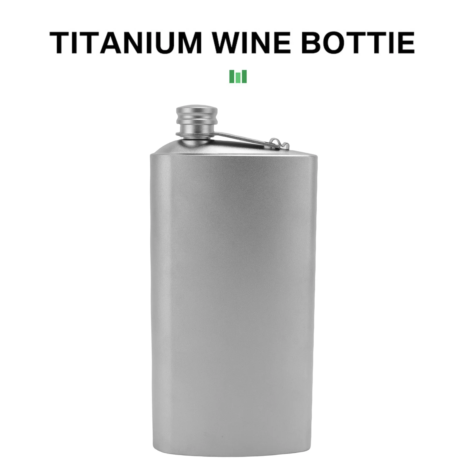Hip Flask for Liquor 250ml Whisky Flask Hip Flask Leakproof Ti Flask Portable for Outdoor Camping Hiking