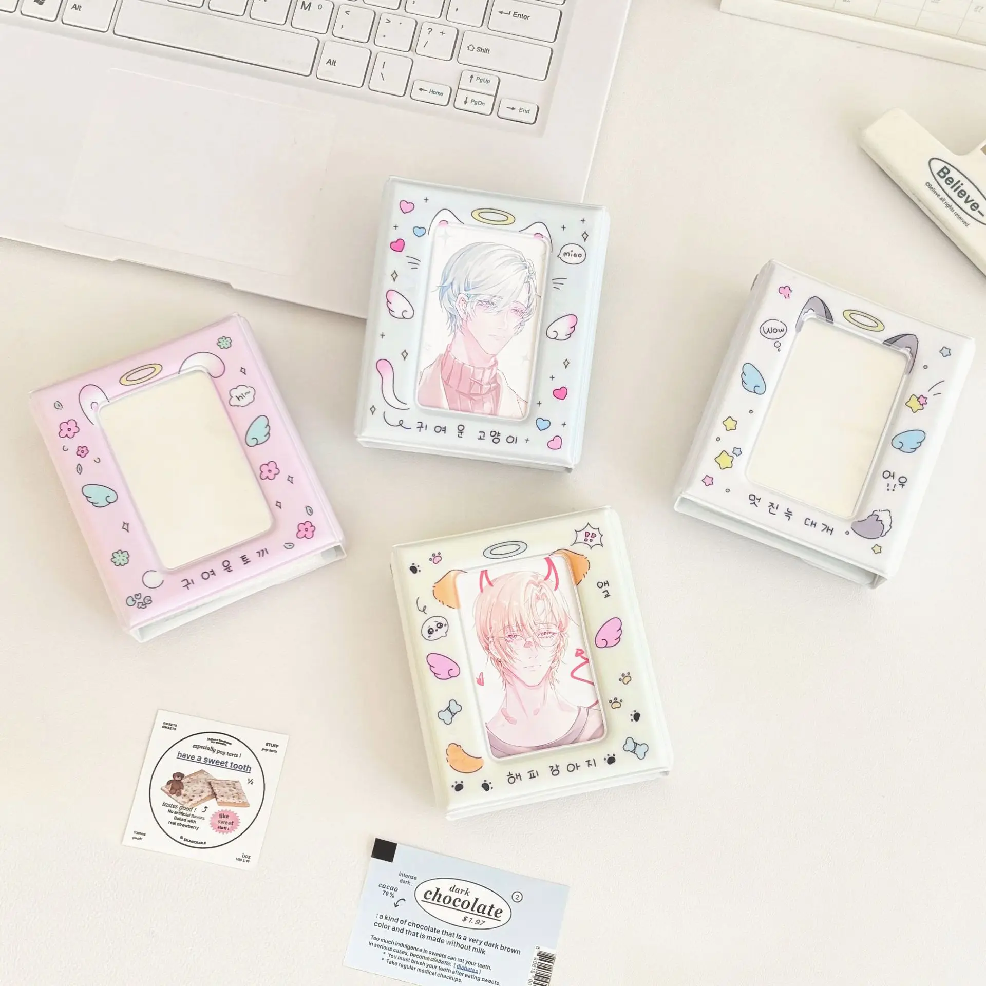 Photocard Binder Album,Mini Photo Album, suitable for Fujifilm Instax Mini Camera 3