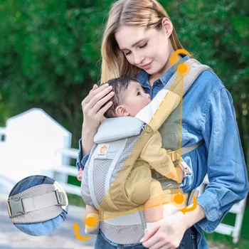 Egobaby Omni 360 Marsupio ergonomico Canguro Infantile Kid Sling Back Fronte Zaino Avvolgente Borsa per bambini 0-36 mesi