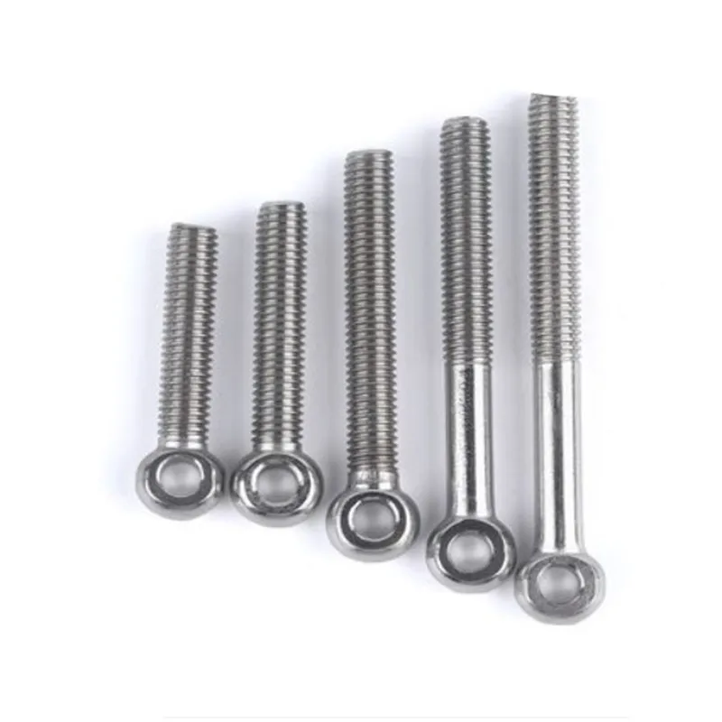 A2 304 Stainless Steel Lifting Eye Screw Bolts M3 M4 M5 M6 M8