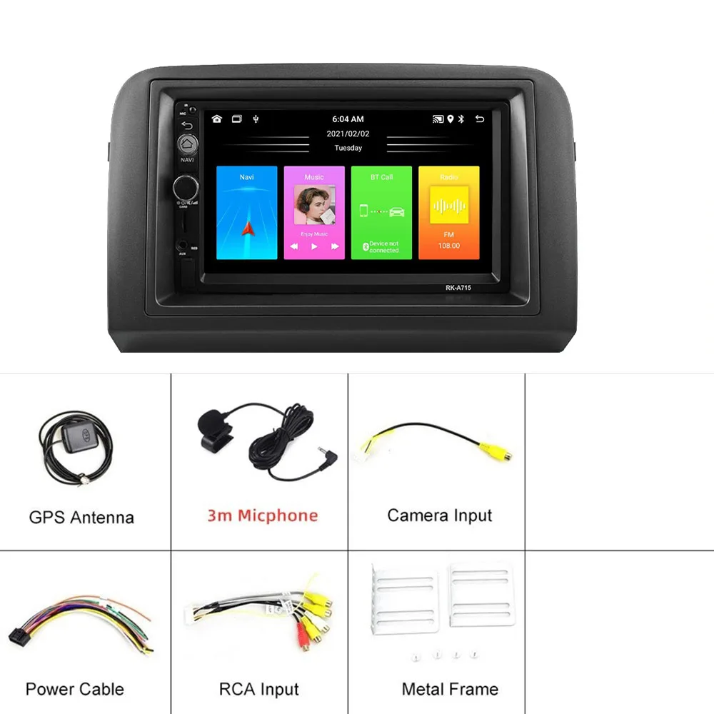 2 Din Android Car Radio for Fiat Croma 2005 - 2012 7