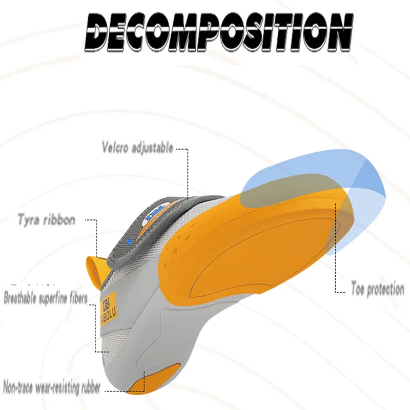 Kids Shoes New Children's Climbing Training Shoes High Quality Safety Foot Protection Climbing Shoes Outdoor Mountaineering Leisure Sport