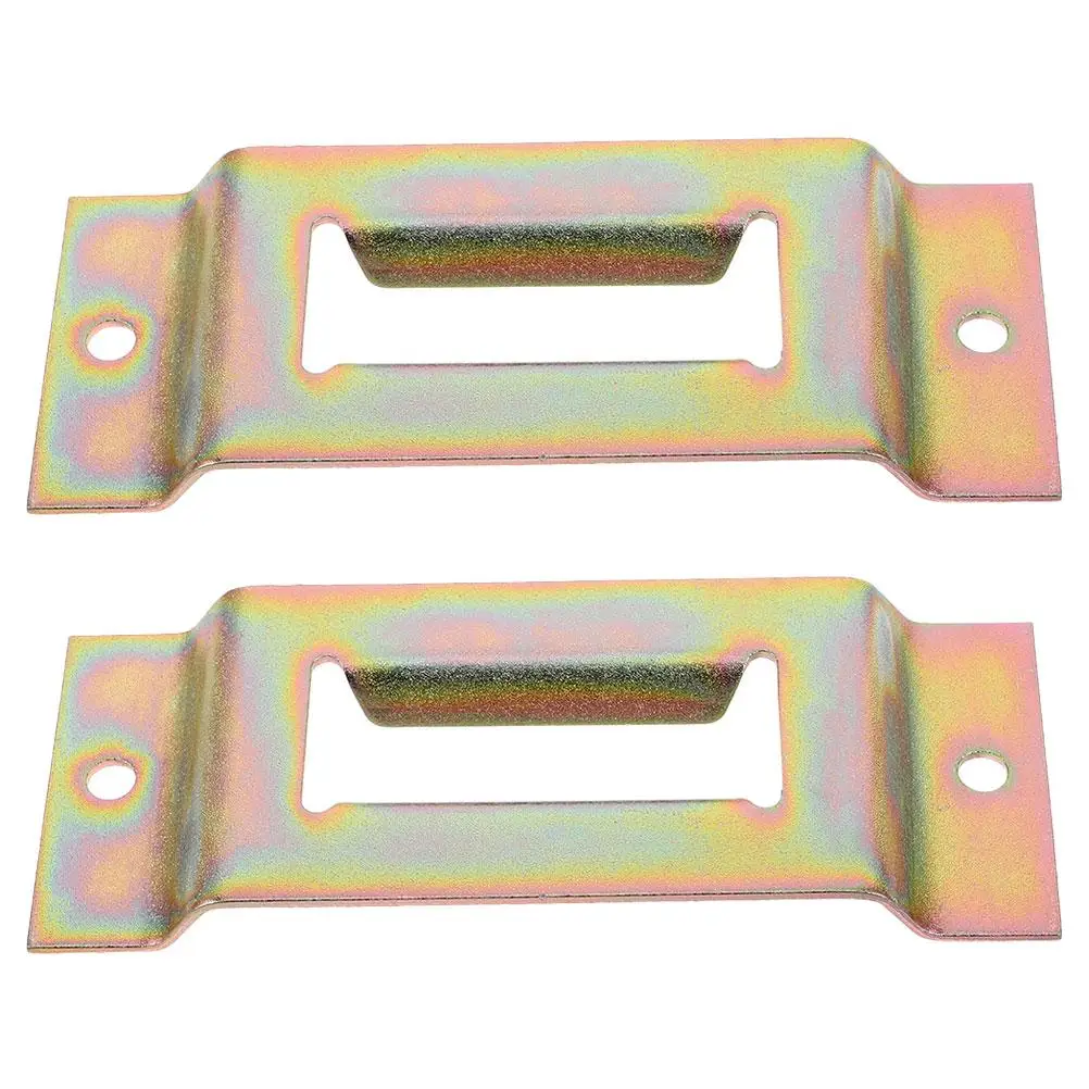 2 Pcs Card Slot Holder Track Tie down Trailer Anchor Anchors Etrack Accessories Heavy Duty Mounts Hooks for Truck