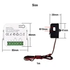 Tuya Smart New WiFi Energy Clamp Bidirectional Meter with Buzzer Alarm for Threshold App Monitor Export Import Power AC110V/240V 2