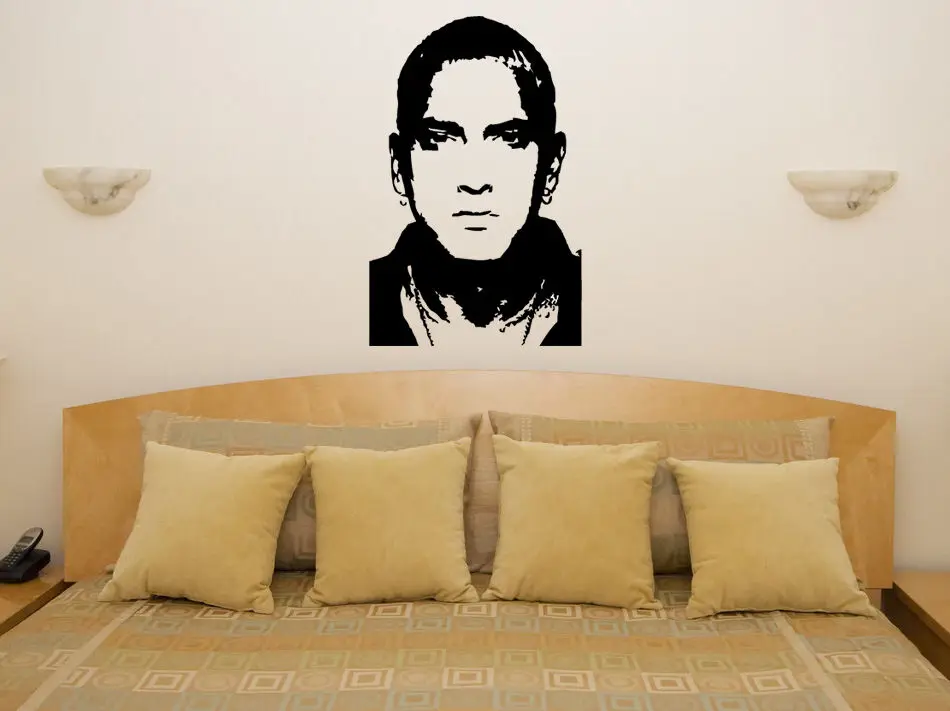

Eminem Rapper Rap Decal Wall Art Sticker Picture Poster Decor