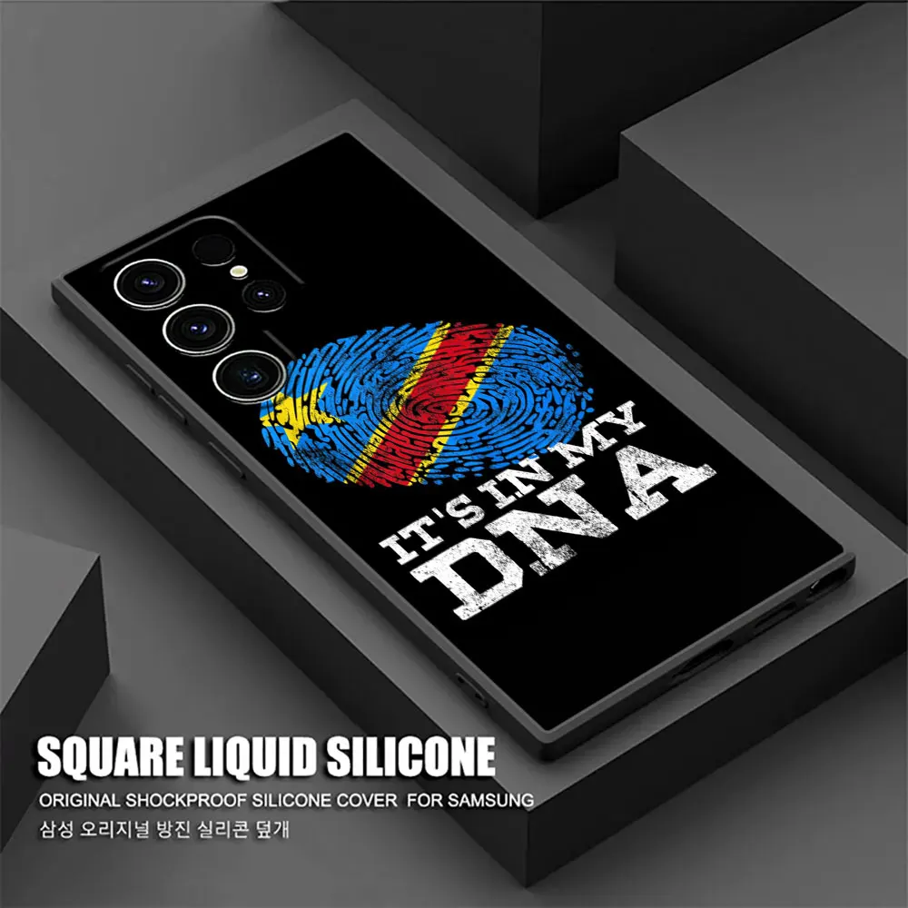 Democratic Republic of Congo Flag Silicone Phone Case