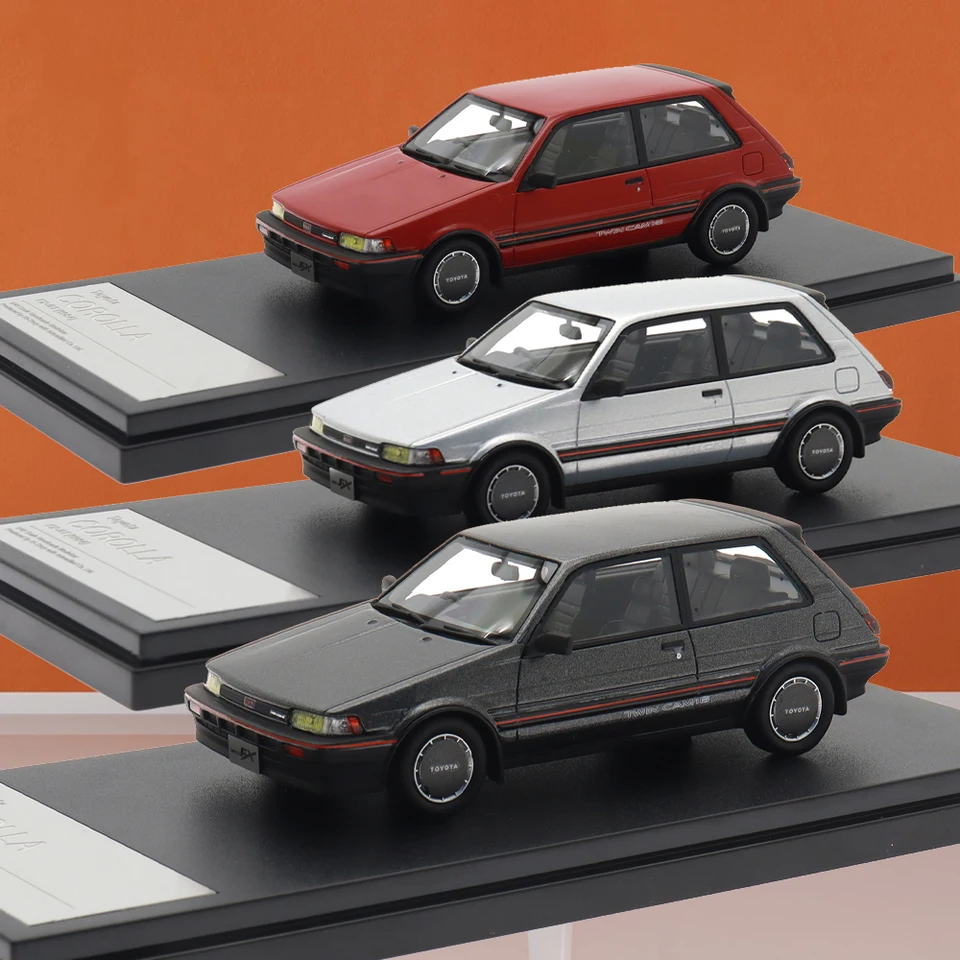 Hi Story 1/43 トヨタ カローラ FX-GT (1984) シルバー 完成品