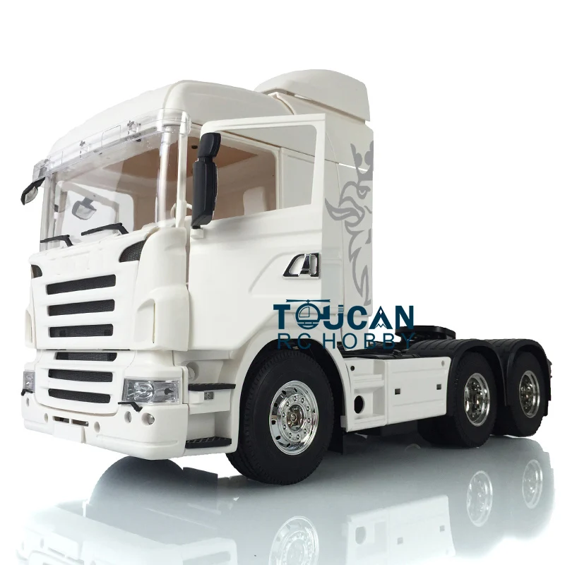 Toucan RC Hobby 1/14 3Axle RC Midtop Trailer Tractor Truck KIT Motor Vehicle Model Toys for Boys TH05230-SMT8 2