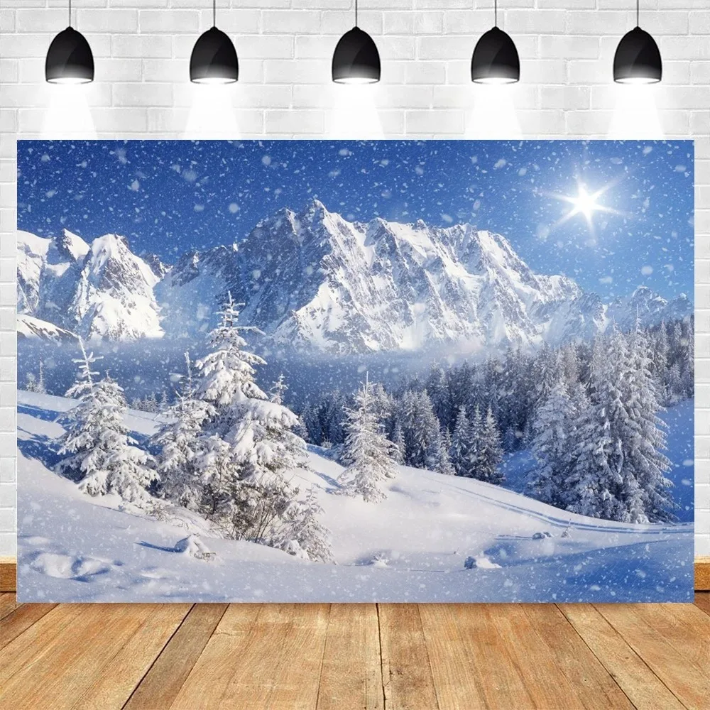 Winter Snow Natural Background 2