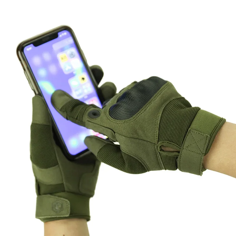 Emersongear Tactical Full Finger Combat Gloves Hand Protective Gear Handwear Hunting Milsim Outdoor Hiking Training EM9347