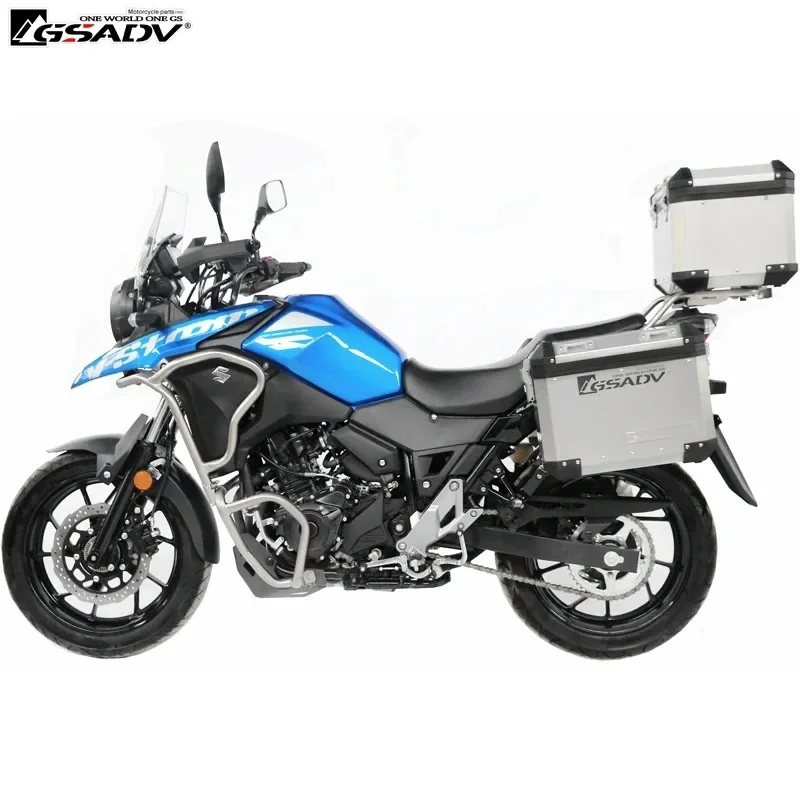 스즈키 V-Strom DL250 용 오토바이 엔진 가드 크래시 바 범퍼 페어링 보호대 스틸 스턴트 케이지 보호대, 2024 신제품