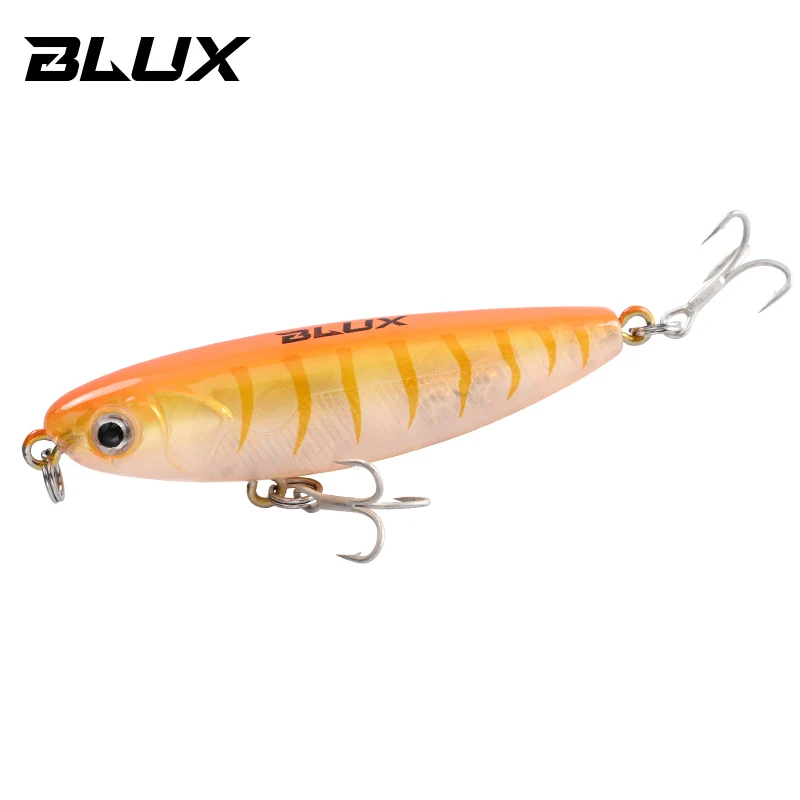 BLUX NATRIX Topwater Pencil Surface Walker Fishing Lure - Artificial Saltwater Bass Hard Bait Tackle