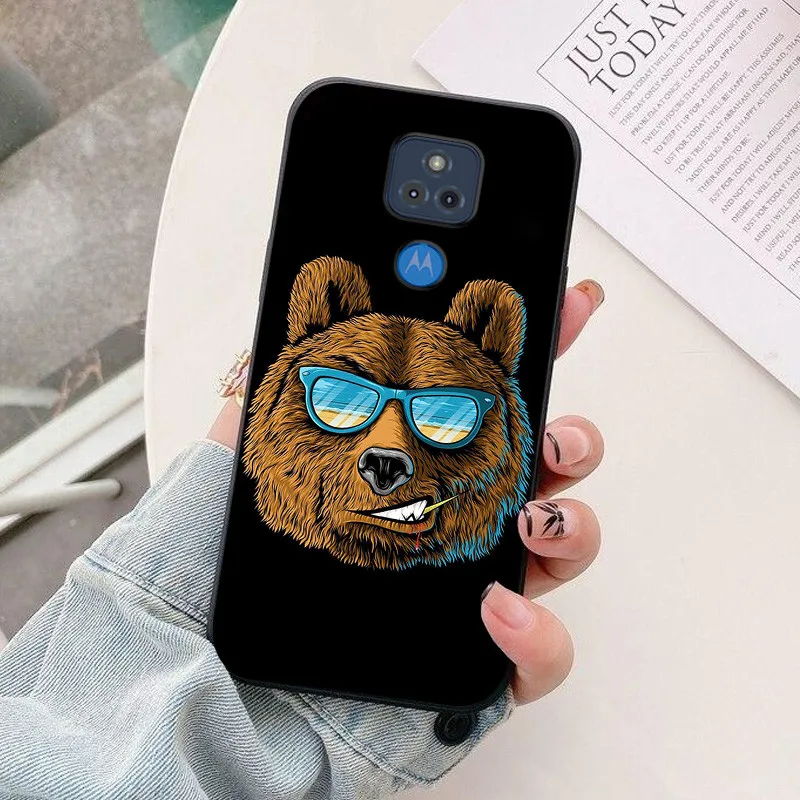 Sleek Silicone Protective Case for Motorola G Play 2021 - Fashionable TPU Back Cover Bumper