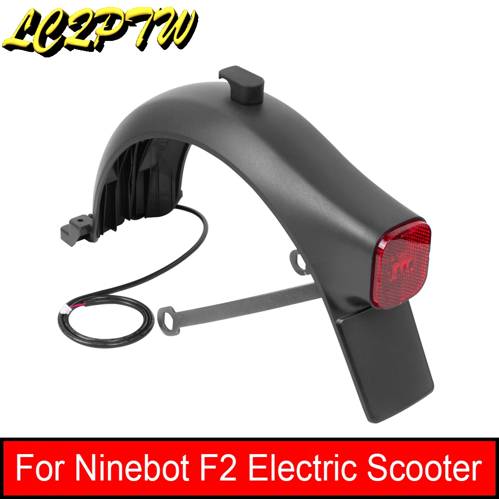 

Оригинальный задний брызговик для электроскутера с опорой для заднего фонаря, комплект для сигвея Ninebot KickScooter F2, задний брызговик, кронштейн, запчасти