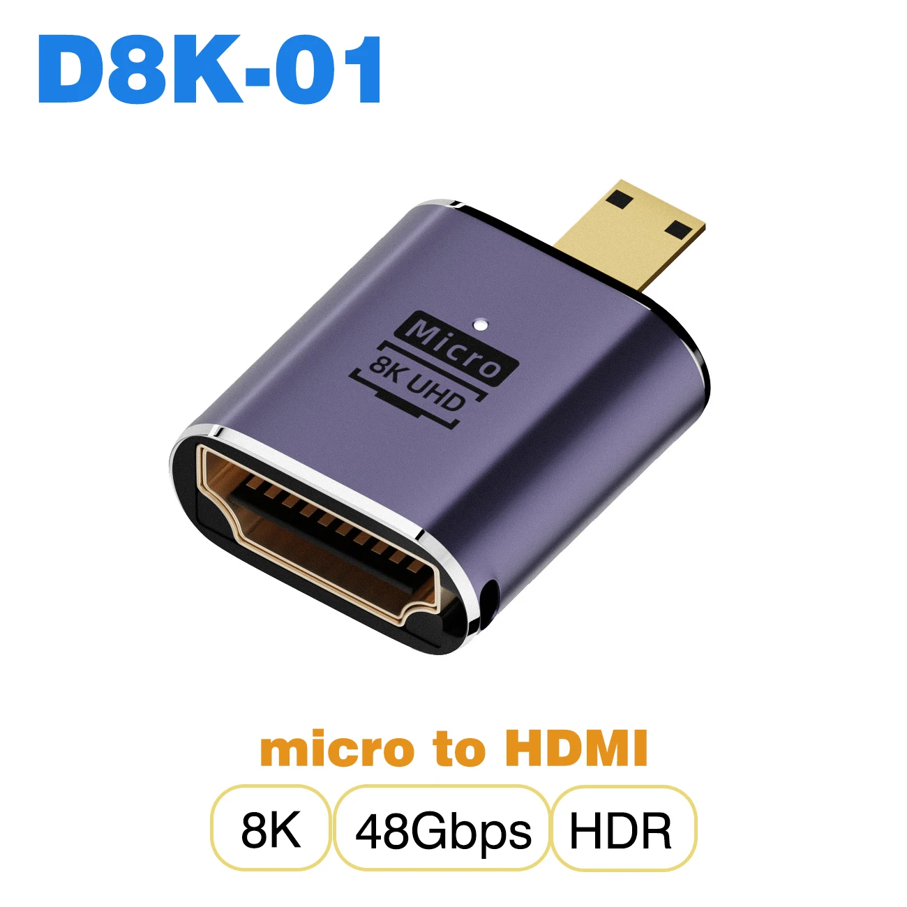 D8K-01 Micro to HDMI