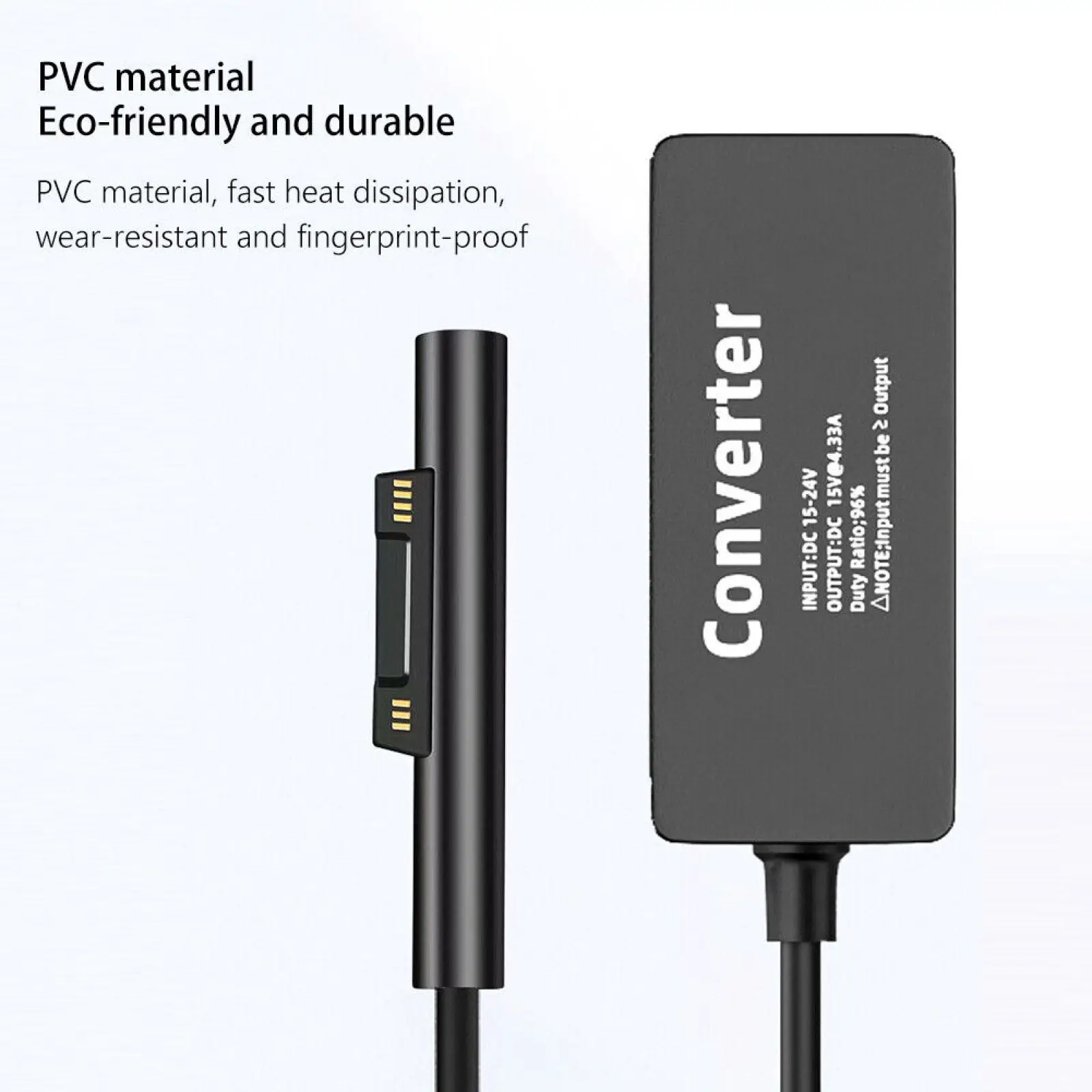

USB Type C адаптер питания 65 Вт Кабель для быстрой зарядки для Microsoft Surface Pro X 9 8 7 6 для Surface Go1/2/3 с магнитным разъемом