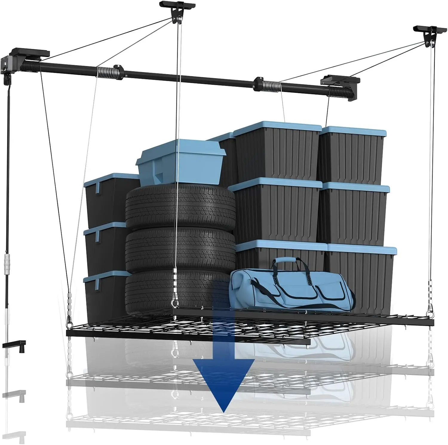 FLEXIMOUNTS Garage Lifting Metal Rack 1