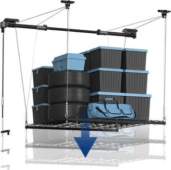 FLEXIMOUNTS Garage Lifting Metal Rack 1
