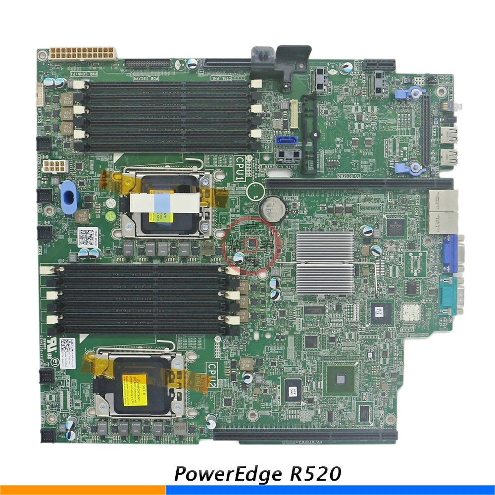 Scheda Madre Server Originale Per Dell Poweredge R520 X58 Vrjcg Dspm1109 Test Perfetto, Buona Qualità Calda