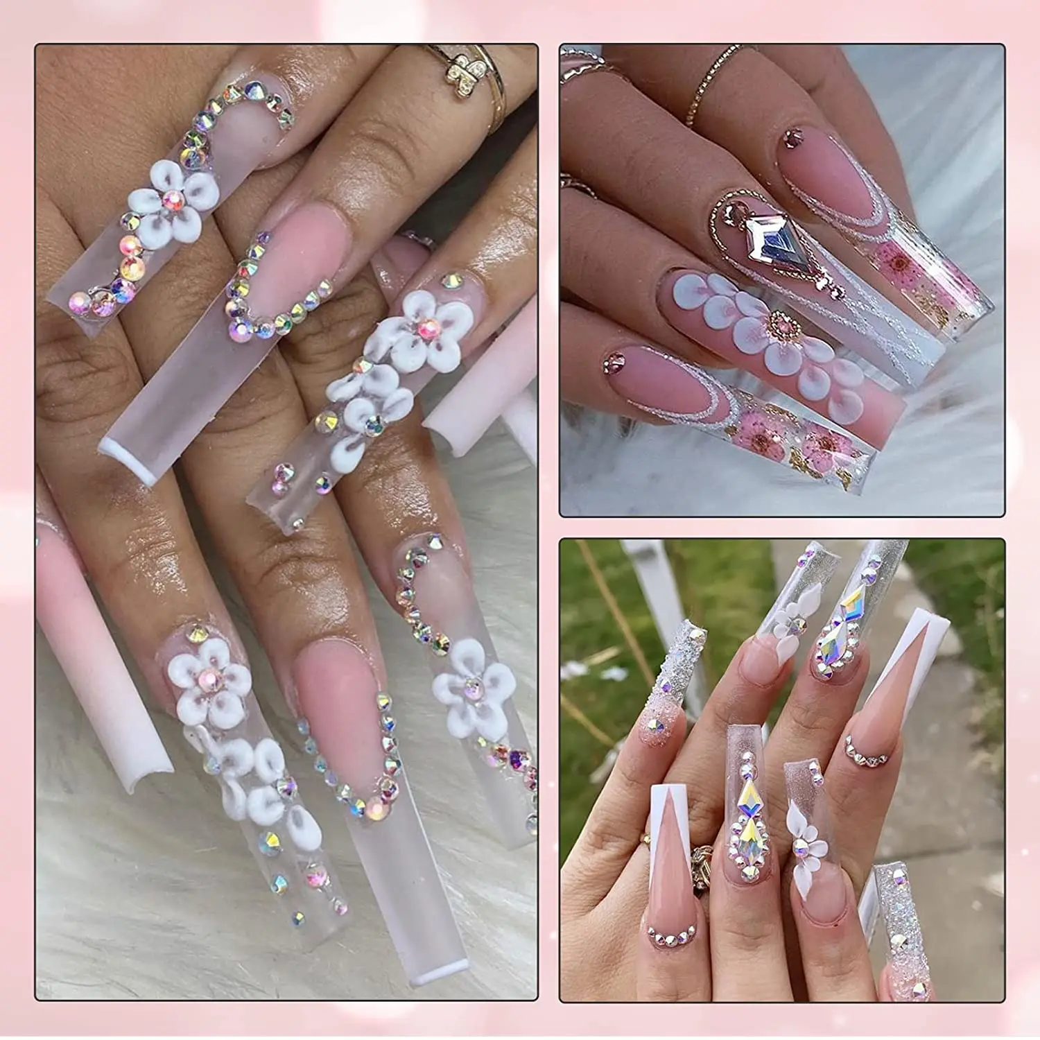 Makartt Nail Art Rhinestone Glue Gel 30g Super Adhesive Nail Gel For Gems, Nail  Art Gel Glue For Rhinestones Crystal Stones - Nail Gel - AliExpress