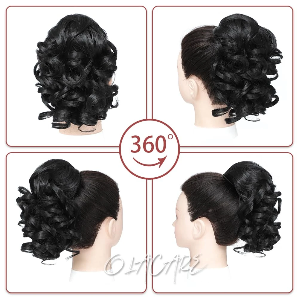 Synthetic Curly Ponytail Clip In Hair Extension