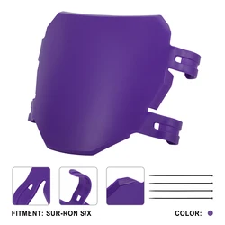 Universal Electric Bike Front License Registration Plate (PURPLE)
