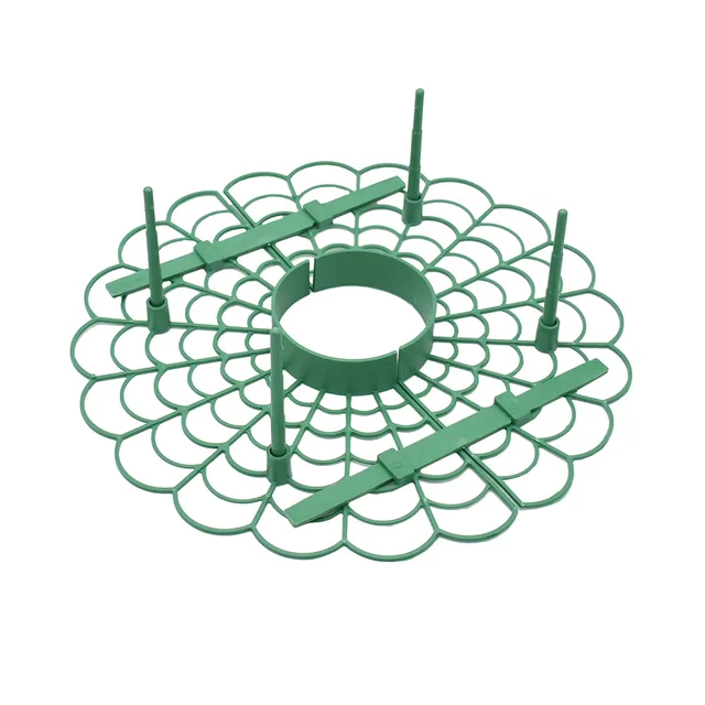 5/10/15 db Kerek Műanyag Eperállvány Erkélyen Termeszt Zöldségeket Gyümölcsmászó Oszlop Téglalap Kertes Tartókeret - Image 3