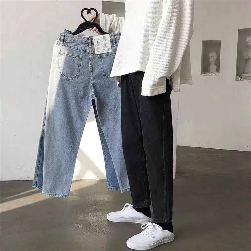 2023 Autumn Men Pants Streetwear Cotton Trousers Men Fashion Loose