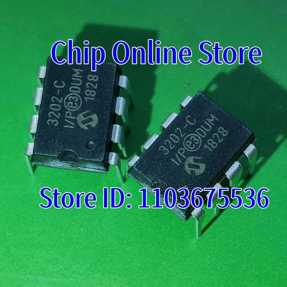 

2 ~ 50 шт. MCP3202-CI/P MCP3202 DIP8 новый оригинальный аналоговый цифровой конвертер