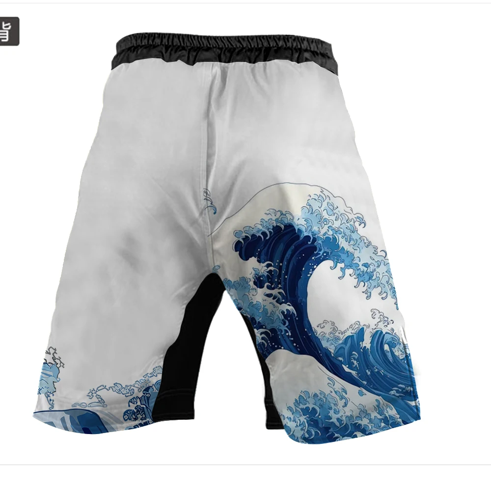 Men's MMA shorts, Muay Thai pants, men's taekwondo training underwear, children's gym mixed martial arts jujitsu combat uniforms